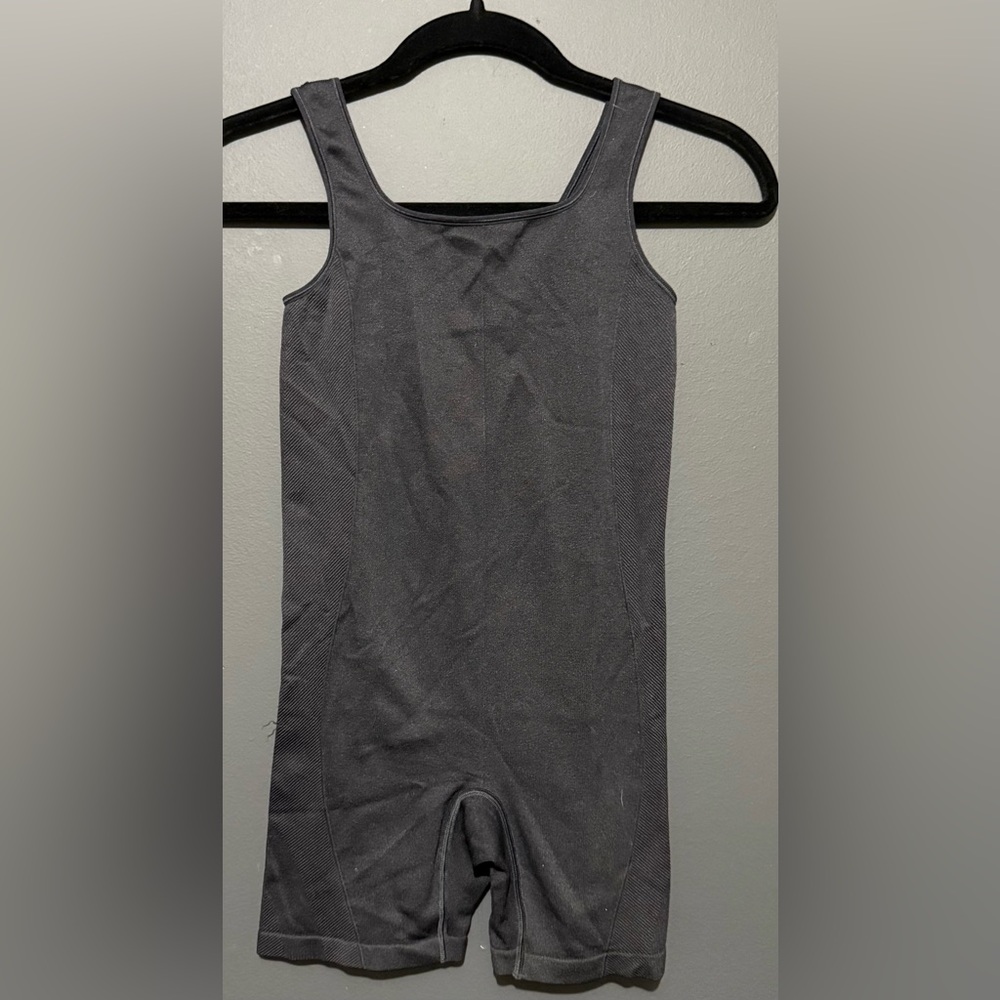 All in Motion Black Sleeveless Bodysuit